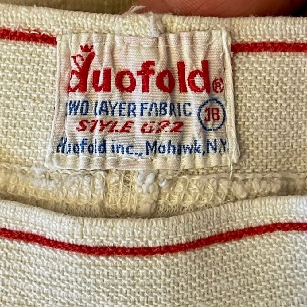 Vtg 50s Duofold 622 2-Layer Wool Thermal Long Johns Gray Sz 38 Mohawk NY USA - Picture 6 of 6